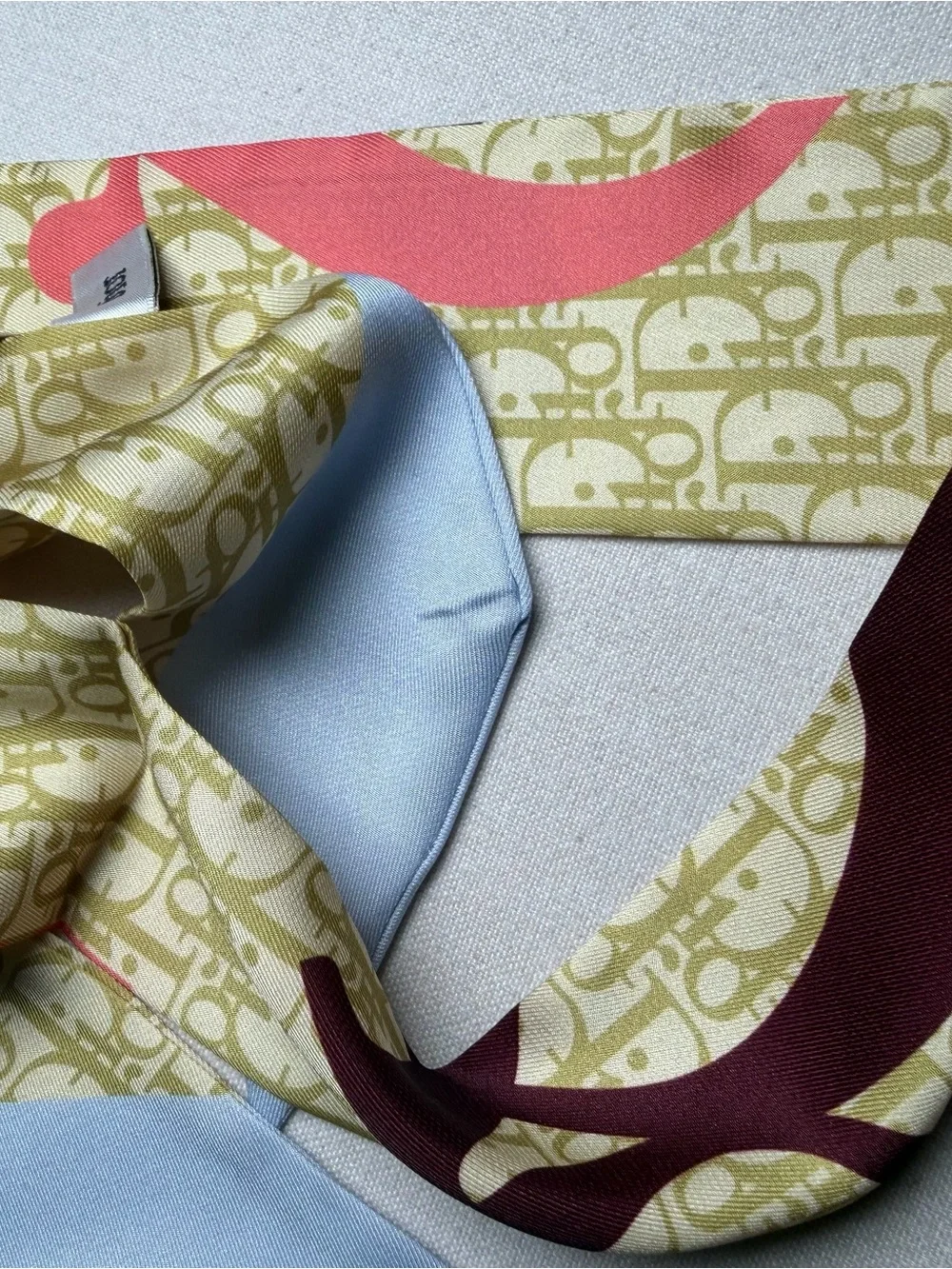 Dior Mitzah silk twilly